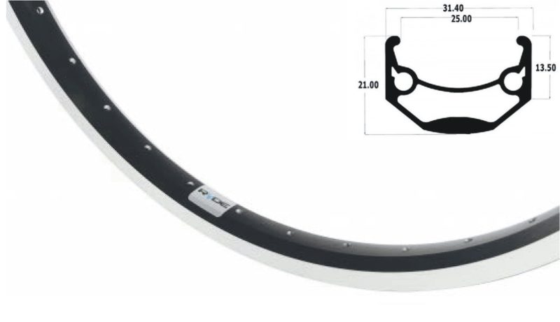 ryde hinterrad 28 andra 40 schwarz