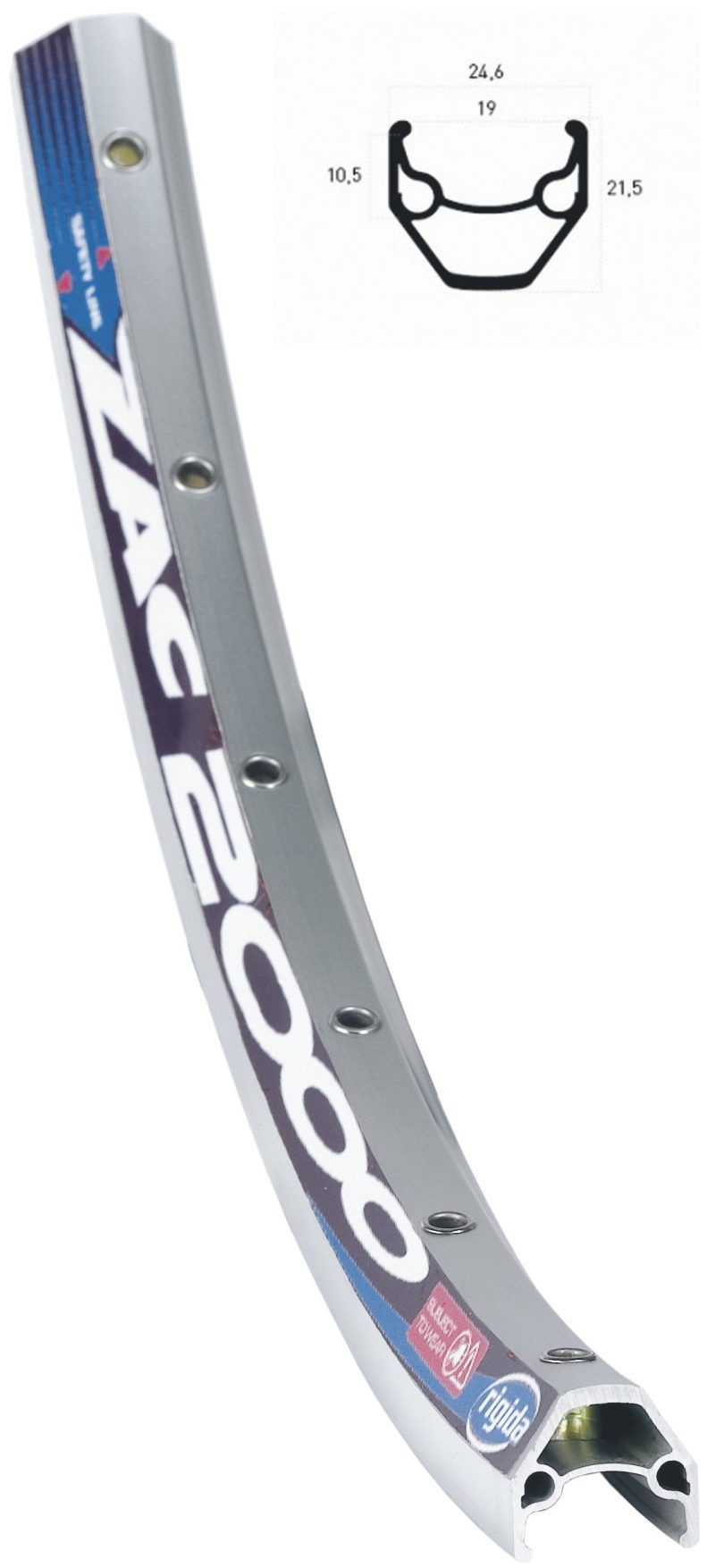 ryde vorderrad 26 zac 2000 silber 1