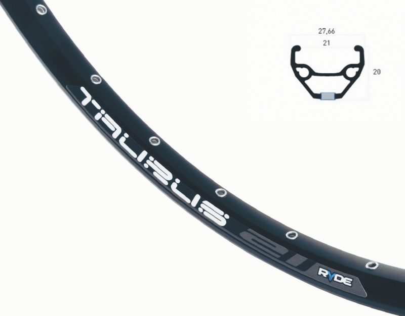 ryde vorderrad 275 taurus disc schwarz 1
