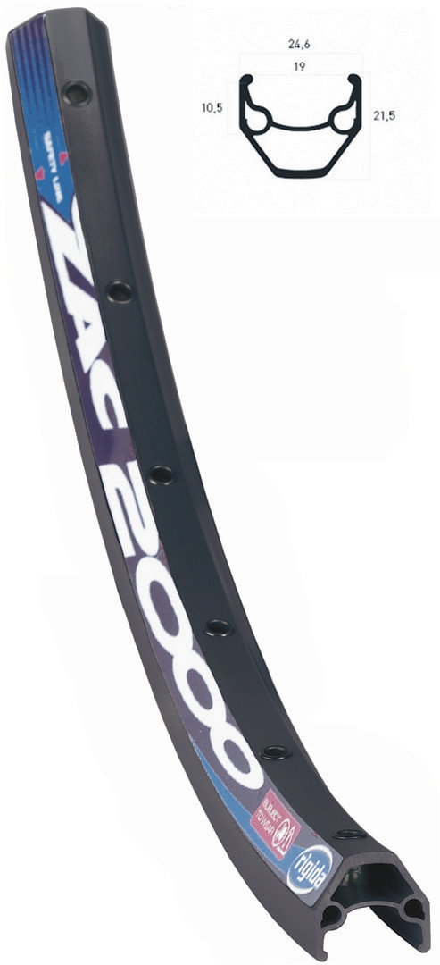 ryde vorderrad 28 zac 2000 disc schwarz 1