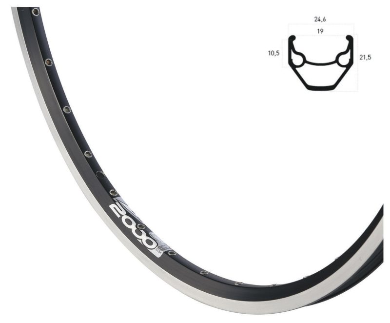 ryde vorderrad 28 zac 2000 schwarz 3