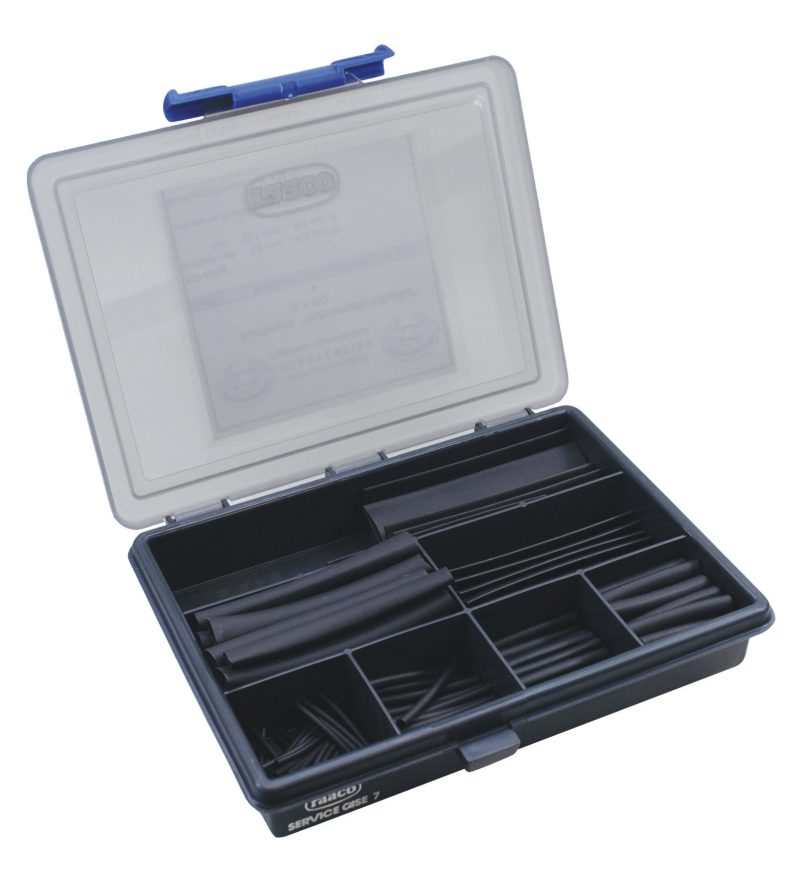 schrumpfschlauch sortimentsbox 127 tlg schwarz