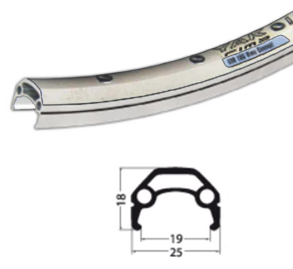 schuermann hinterrad 28 silber 1