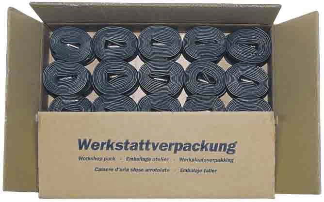 schwalbe fahrradschlauch scv ventil standard werkstatt schwarz