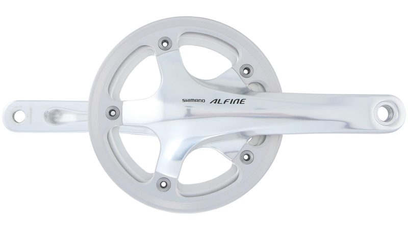 shimano kettenradgarnitur alfine fc s501 45 zaehne schwarz