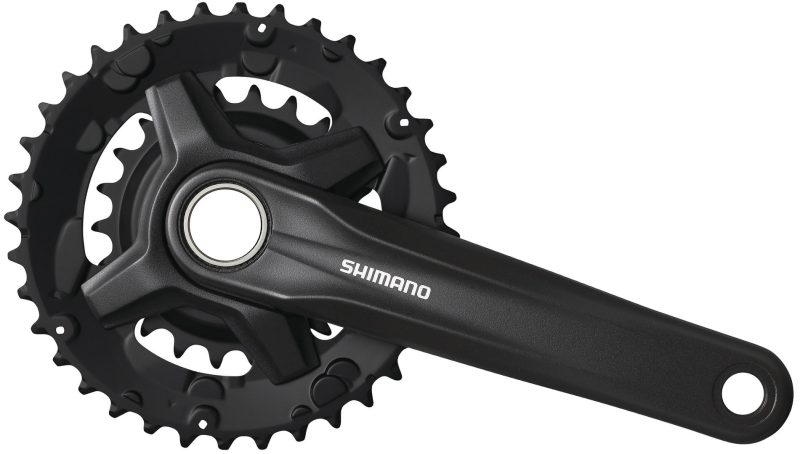 shimano kettenradgarnitur altus fcmt2102 2 piece schwarz