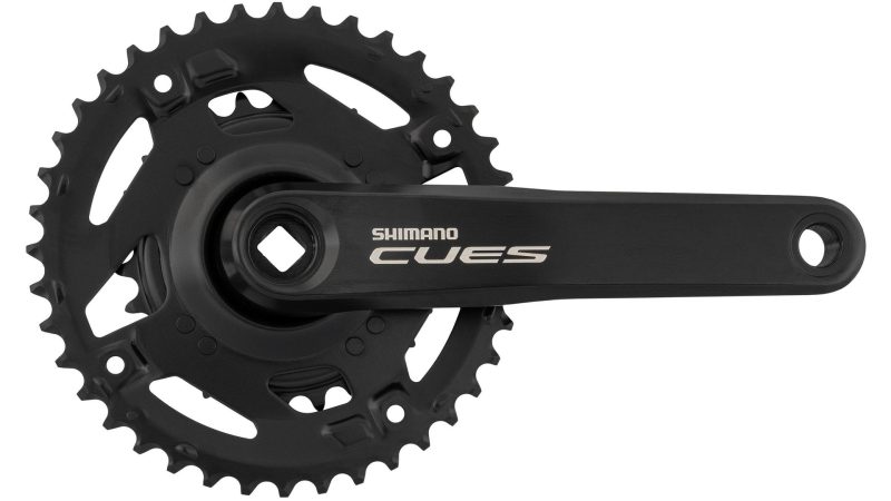 shimano kettenradgarnitur cues fc u4000 2 schwarz 1