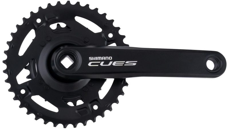 shimano kettenradgarnitur cues fc u4000 2 schwarz