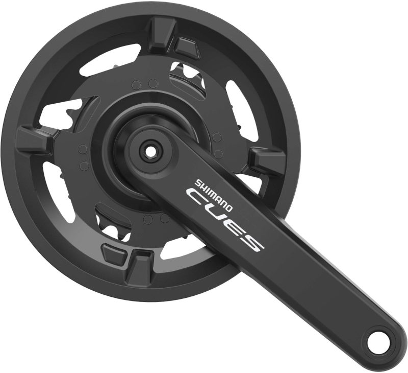 shimano kettenradgarnitur cues fcu40002 4 kant schwarz
