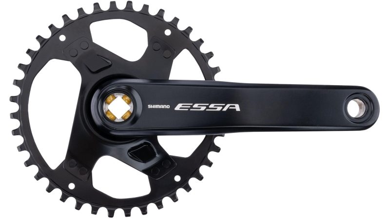 shimano kettenradgarnitur essa fc u2000 1 u2001 1 40 zaehne schwarz