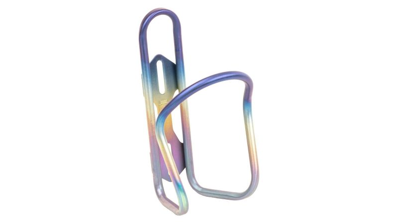 silca flaschenhalter anodized titanium ti rainbow