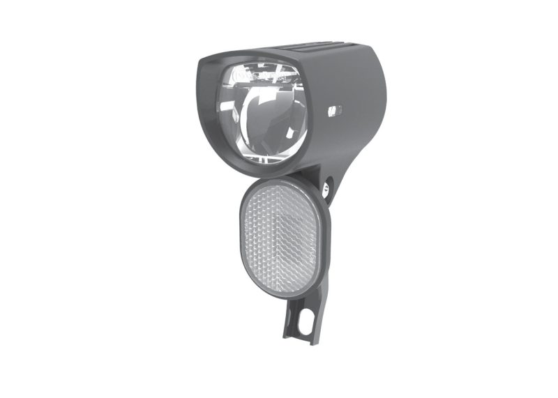 smart e bike led scheinwerfer de schwarz