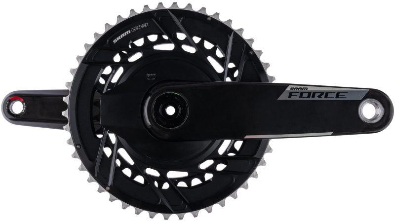 sram kettenradgarnitur force axs e1 165 mm kurbellaenge schwarz