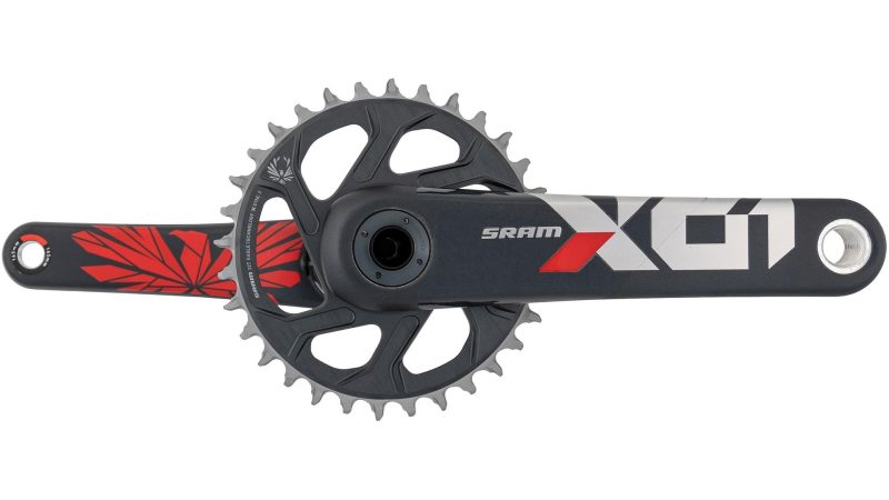 sram kettenradgarnitur x01 eagle 32 zaehne grau rot