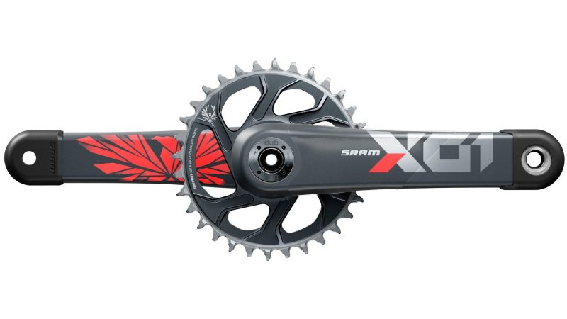 sram kettenradgarnitur x01 eagle 32 zaehne schwarz rot