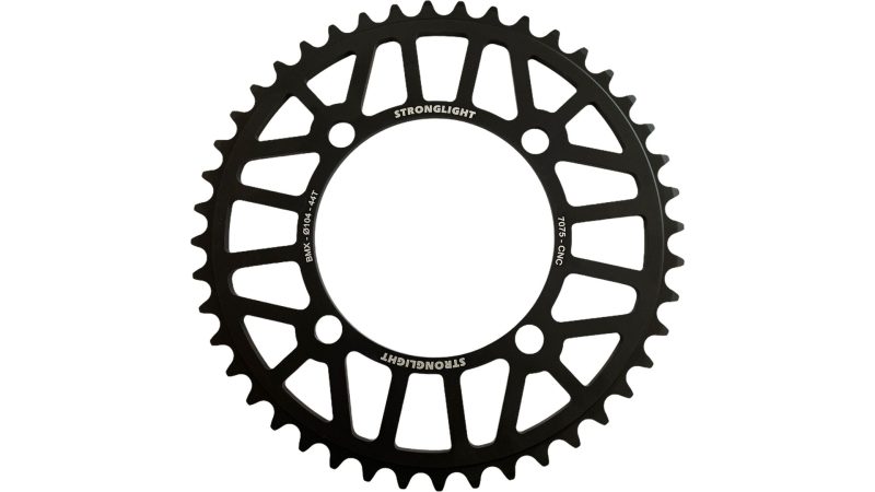 stronglight kettenblatt bmx race schwarz