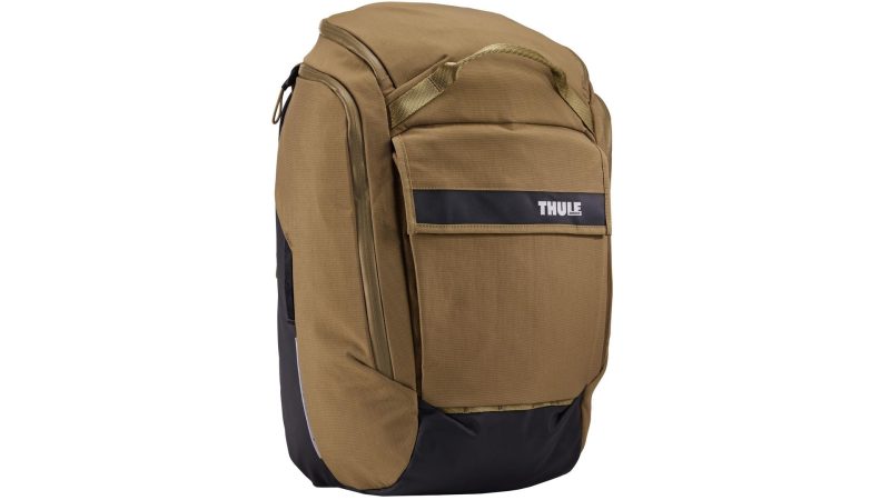 thule rucksack paramount hybrid pannier hellbraun