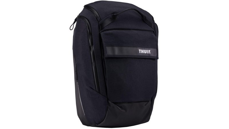 thule rucksack paramount hybrid pannier schwarz