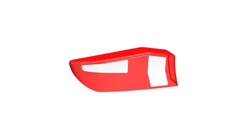 uebler ruecklichtkappe ruecklichtglas fuer hecktraeger x21 s x31 s f22 f32 f32xl f42 p22 s rot transparent