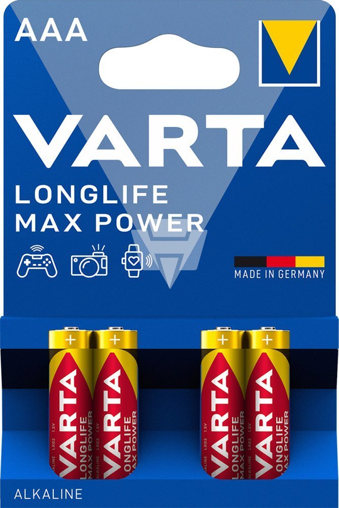 varta batterie aaa micro 4703 longlife max power standard