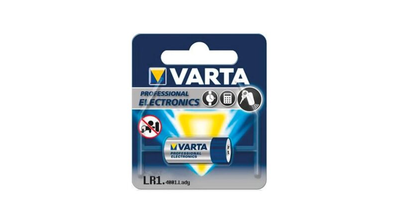 varta batterie professional electronics lr1 lady n