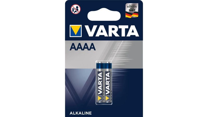 varta batterie professional electronics lr61 aaaa mini