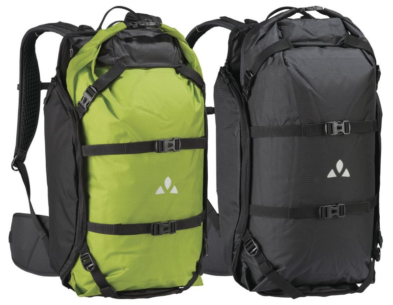 vaude rucksacksystem trailpack gruen schwarz gruen