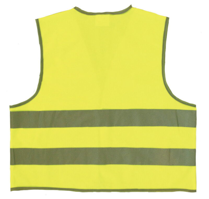 wowow reflexweste mesh gilet for kids gelb gelb silber