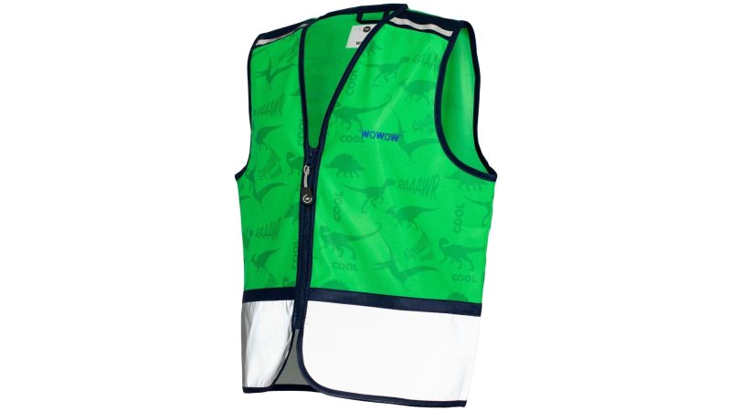 wowow reflexweste zippy jacket green