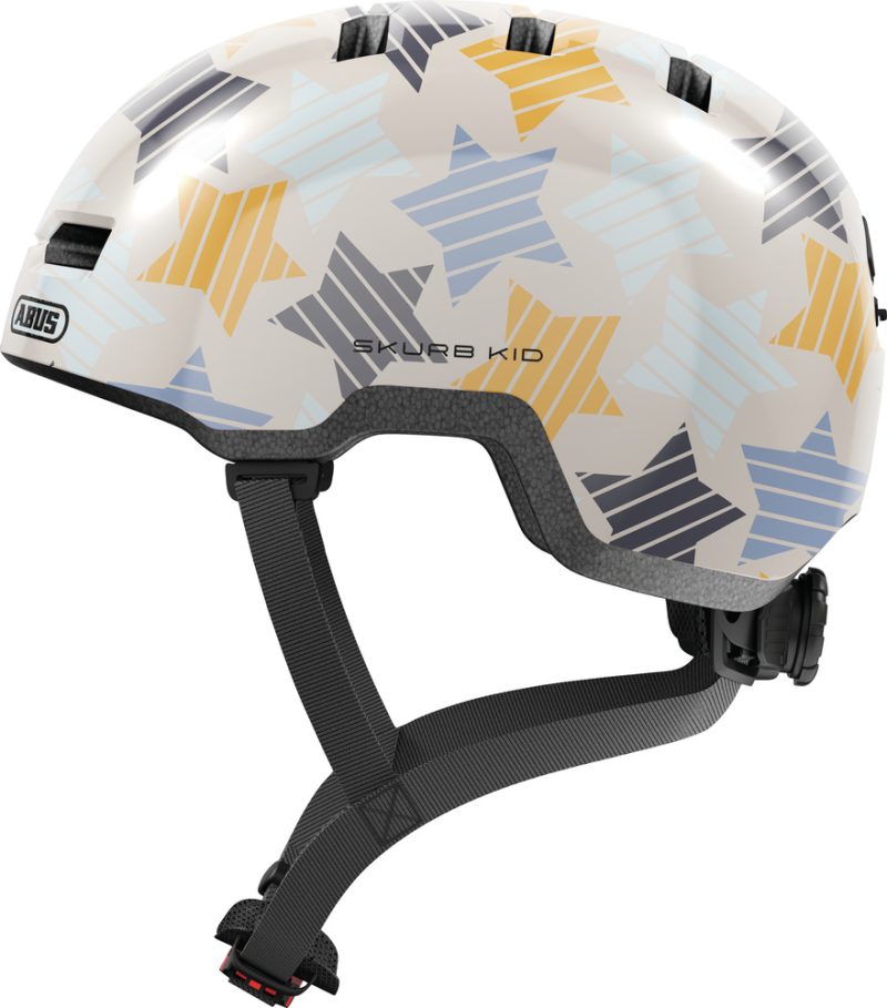 Abus Skurb Kid grey stars M