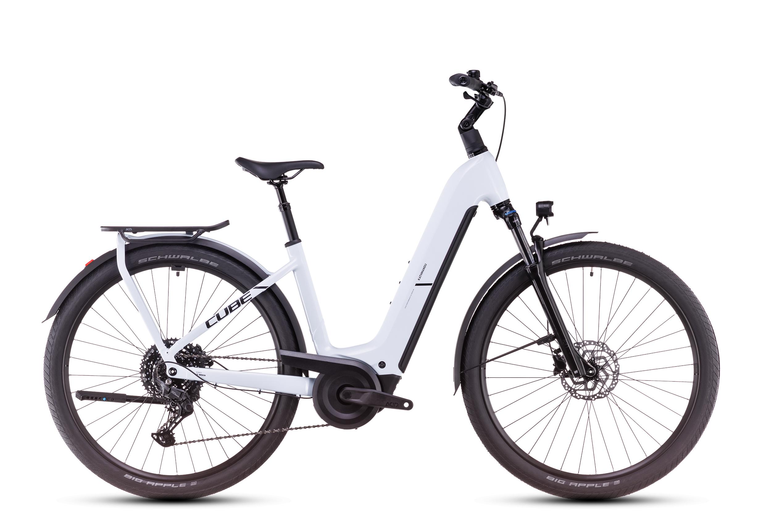 Cube Kathmandu Hybrid ONE 800 polarwhite´n´black