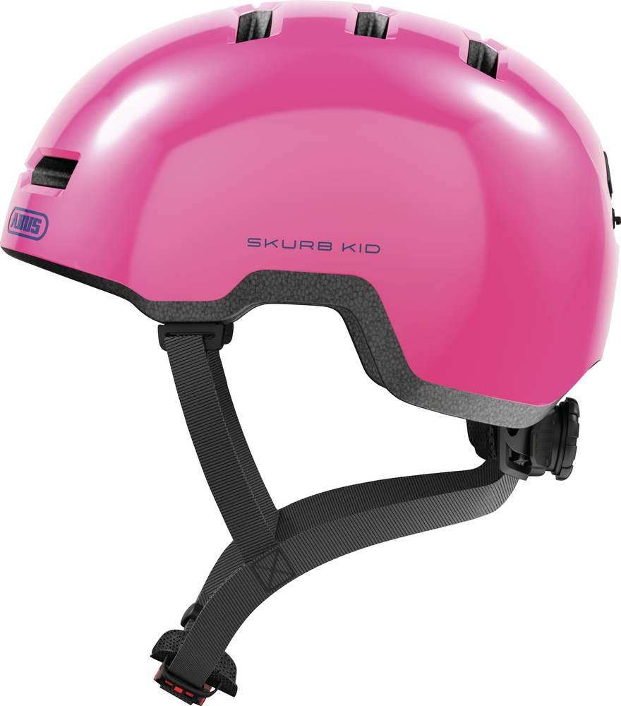Abus Skurb Kid shiny pink M